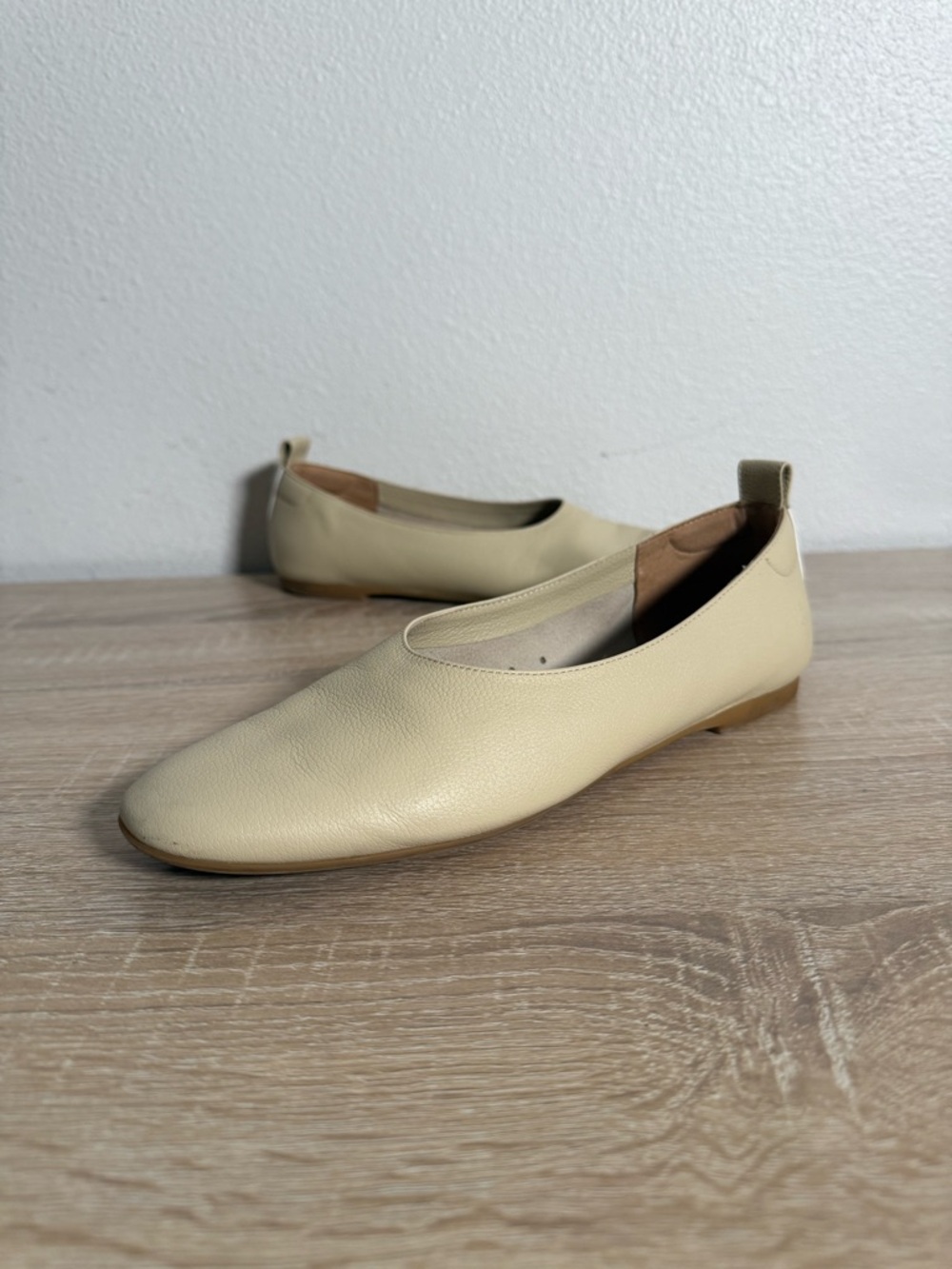 Everlane The Day Glove cream Leather Ballet Flats women’s Sz 6.5 - Picture 3 of 7